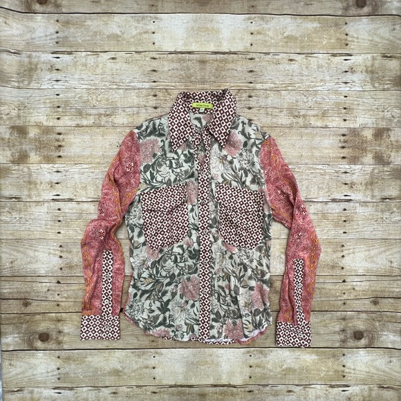 NWOT Tell Your Friends Western Shirt in Sacha - Picture 3 of 5